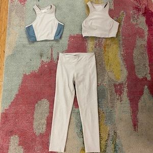 Outdoor Voices set with 2 tops!